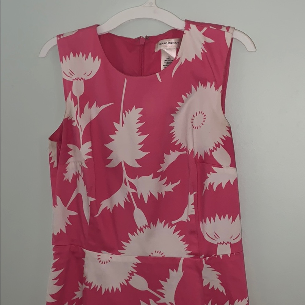 Isaac Mizrahi Pink Floral Dress